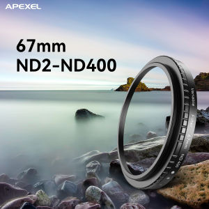 APEXEL 67mm Camera Polarizing Filter-CPL and ND2-ND400 Filter Fader Variable Filter for DSLR Lens Filter Camera Accessories2026