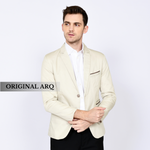 Jas Cream Pria Casual Premium Full Puring Model Slimfit Modern Terbaru 2025
