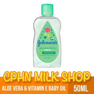 Johnsons Aloe Vera and Vitamin E Baby Oil 50ml