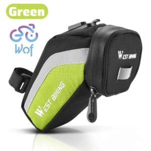 WEST BIKING 181 Tas Sadel Bangku Belakang Sepeda MTB Road Bike Bicycle Saddle Bag Quick Release Water Repellent Under Seat Bag Easy Open And Take Design Cycling Bags YP070181