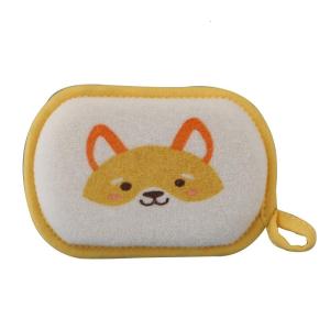 Animal Pattern Baby Bath Sponge Quick-Drying Baby Bathing Sponge Lightweight & Convenient Sponge for Home or Travel