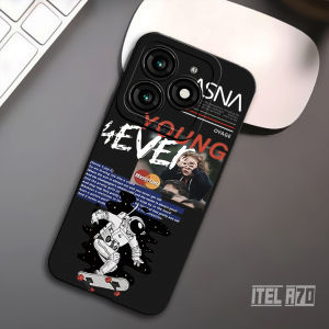 Bestcase Casing Kita Case hp Itel A70 P55 4G / P55 NFC Motif Astonot DHL Pattern Softcase