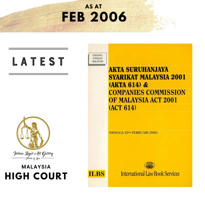 Akta Suruhanjaya Syarikat Malaysia 2001 (Akta 614) & Companies