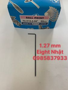 [Freeship +quà tặng 19k] Chìa vặn Lục giác 1.27 mm 016-1.27 Eight Nhật tại Máy NTT bảo hành dài hạn vặn ốc chìm dễ dàng hiệu quả