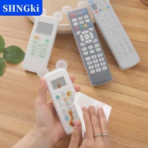 [COD] 🔥🔥🔥SHNGki Silicone điều khiển từ xa bảo vệ bao gồm điều hòa không khí TV điều khiển từ xa trường hợp không thấm nước Gấu Tai huỳnh quang chống bụi Bìa