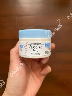 Aveeno Baby Eczema Therapy Nighttime Moisturizing Body Balm บาล์มทาผิวสำหรับเด็ก ช่วยฟื้นฟูผิวแห้ง แตก คัน จากผื่น 11oz