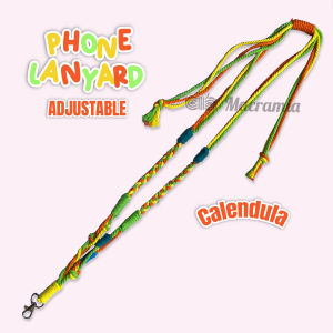 Strap HP Macrame Adjustable SB5A Free PVC Gantungan HP / Strap HP / Lanyard Handphone