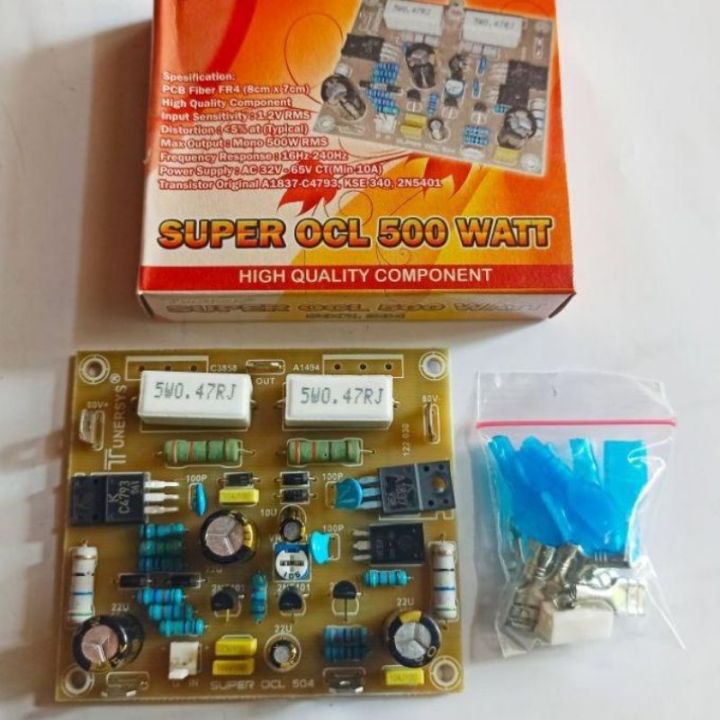 Kit SOCL 504 Tunersys 500W fiber 500 watt Socl504 | Lazada Indonesia