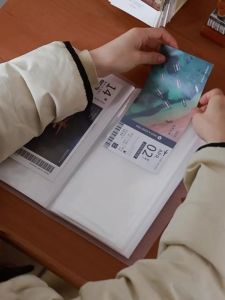 80 Pages A6 Photo Album Card Home Picture Storage Photocard Postcard Pocket Notebook Clear File Protector Book