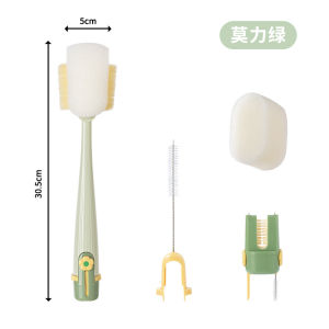 5in1 Cleaning Brush Multifunctional Water Bottle Cleaner Brush Cup Lid Cleaning Brush Cleaning Brush for Water Bottle Brush