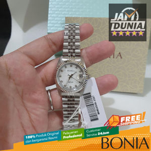 JAM BONIA ORIGINAL - BONIA BNB10550-3357 - SAPPHIRE - Women LA - Stainless Steel - Silver - JAMDUNIA / JAM DUNIA JD18 # JAM TANGAN WANITA JAM WANITA JAM TANGAN ANTI AIR $ JAM TANGAN BONIA BNB10550 3357 BONIA BNB 10550 3357 BONIA BNB105503357