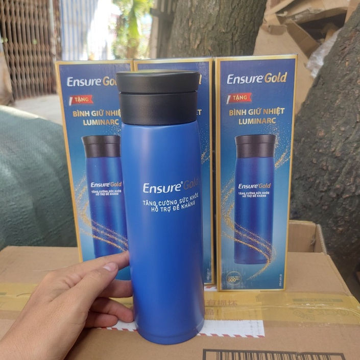 Bình giữ nhiệt lưỡng tính Luminac quà tặng từ sữa Ensure 600ml – Ngọc ...