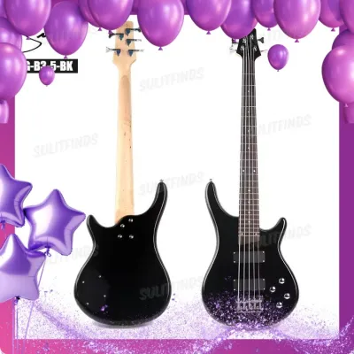 Smiger G-B3-5 5-String Electric Bass Guitar – Full-Scale Deep Punchy Tone