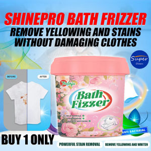 Buy 1 Get 1 Shinepro 1100g Bath Fizzer Make your Shirt whiter & Brighter Stain Removal Mild Formula  Bleach