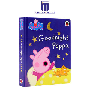 หมูเป็ปป้า Goodnight Peppa หนังสือนิทานโดยหนังสือเกวียนหนังสือภาษาอังกฤษต้นฉบับ