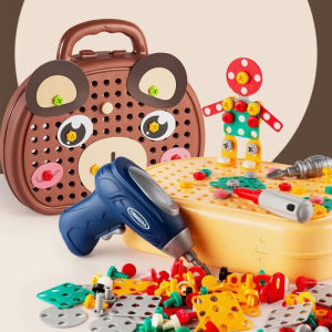 BỘ VALI ĐỒ CHƠI KỸ SƯ LẮP RÁP HÌNH gấᴜ CON CHO BÉ THỎA SỨC SÁNG TẠO - ĐỒ CHƠI HƯỚNG NGHIỆP