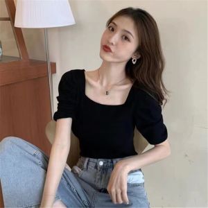 RM 3/4 sleeve casual knitted blouse for women#2033