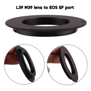 Professional Metal Adapter Rings Macro Adapter Rings for L39 M39 Lens to EF Mount Cameras Simple Installation Durable