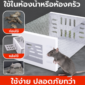 กับดักหนูแบบต่อเนื่องอัตโนมัติสำหรับใช้ในครัวเรือน กับดักหนูที่แข็งแรงทนทาน สิ่งของจำเป็นในบ้าน