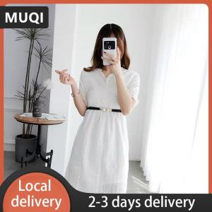 [COD] MUQI Ship within 24 hours Buckle Belt PU Leather Dress Skirt Waist Elastic Thin Women Belts Ladies Waistband Accessories