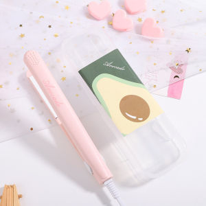 Curler & Straightener 2in1 Mini Portable Electric Splint Flat Iron Ceramic Hair Hair Perming Hair Styling Appliance Hair Crimper HZ68