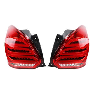 20231 Set LED Tail Light Assembly LED Tail Light Reverse Light Sequential Turning Signal Light for Suzuki Swift 2017 2018 2019 2020