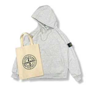 FREE TOTEBAG !! JAKET HOODIE STONE ISLAND Hitam Logo Bordir Kancing Fulltag & Lebel Premium Terlaris