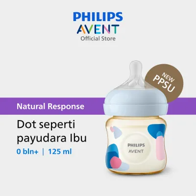 Philips Avent | Botol Susu Bayi | PPSU | Material Premium Tahan Hingga 180°C | 125 ml | Single | SCF581/10