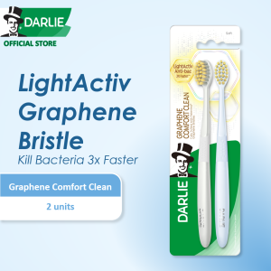 DARLIE Graphene Comfort Clean Toothbrush 2s