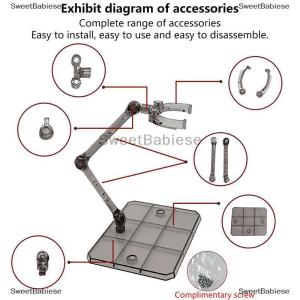 [COD] SweetBabiese ฐานรูปแอคชั่น1ชุดแท่นวางจอแสดงผลที่เหมาะสมสำหรับเกมในโรงภาพยนตร์1 144 HG