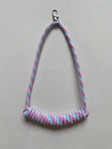 ชิงช้านก ของเล่นนก  เชือกติดกรงนก ทำจากเชือกล้วน มีหลายสี