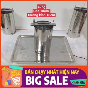 [Hàng Dầy Inox 430] Khuôn Làm Giò Xào 1000 gr Làm Giò Thủ Chuyên Nghiệp Đảm Bảo An Toàn Vệ Sinh Thực Phẩm Cam Kết Xài Bền PVN4857