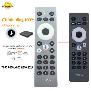 [Nilank] Mẫu mới Remote Điều Khiển FPT Play BOX TIVI Chính hãng Khiển Giọng Nói T650 P650 A650 H650