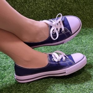 SEPATU wanita terbaru sneakers kanvas selop karet kasual import untuk sekolah kerja kuliah keren