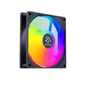 OPBWQH 120mm Computer Case Fan Quiet Motor Low Noise PC Cooling Fan Standard Black CPU Cooler Fan PC