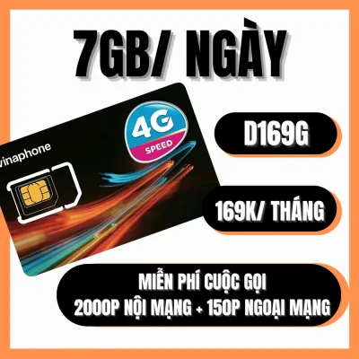 SIM 4G Vinaphone Giá Tốt Đăng Ký Các Gói VD90 D169G BIG120 Gọi Nội Mạng 2000 Phút + 150 Phút Ngoại Mạng Mỗi Tháng | FREESHIP - CHƯA KÍCH HOẠT