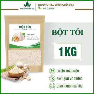 Bột tỏi nguyên chất 1kg (gia vị ướp thịt nướng nguyên liệu nấu ăn) - Chợ Thảo Dược Việt