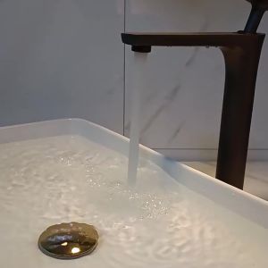 Light Luxury Faucet All Copper Water Tap Hot Cold FaucetFast shipping