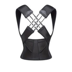 Adult Posture Corrector X-Type Back Brace Spine Correction Belt Professional Posture Correction Belt Open Shoulder Straighten Back Relieve Pain Fatigue Corrector