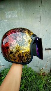 Helm Bogo Castum 3D Premium: Desain Modern & Nyaman