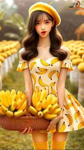 500G chuối sấy mộc không đường - Giữ nguyên hương vị thơm ngon của chuối chín vị ngọt giòn tan - Đặc sản Thảo Đà Lạt