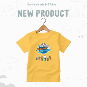 Kaos Anak Laki Laki Anak Perempuan Gambar Octonauts  Usia 1-5 Tahun Bahan 100% Cotton Premium 30s - SuperKids