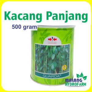 Benih Kacang Panjang Guarda 500 g Kaleng Cap Panah Merah dataran rendah menengah bibit sayur kacang kacangan hijau panjang hydroponik hidroponik