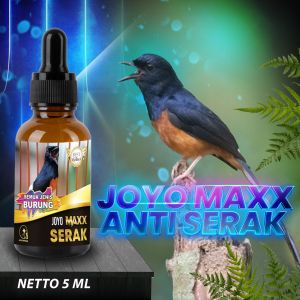 OBAT BURUNG SERAK | TENGGOROKAN SERAK | MENGEMBALIKAN SUARA SERAK | MAXX ANTI SERAK 5 ML