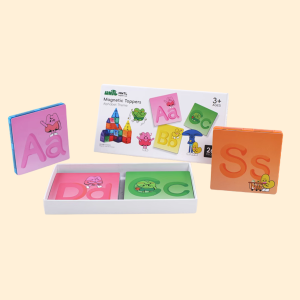[SG] Magnetic Sheet Set Road Railroad & Letters - for 7.5cm Magnetic Tiles Building Blocks Kids Toy