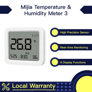 Xiaomi Mijia Smart Thermohygrometer 6 Function Temperature Humidity Detection Sensor 3