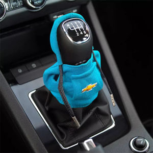 Hoodie Car Gear Shift Knob Cover Fashion Gearshift Handle Decorative For Chevrolet Colorado Cruze Captiva Malibu Trax Aveo Camaro