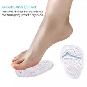 INSOLE SILIKON DEPAN UNTUK SEPATU WANITA ALAS SEPATU BAHAN GEL SILICON