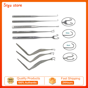 GREATLH Nose Shaping Pull Hook Nasal Cavity Pull Hook Rhinoplasty Instrument Stainless Steel Plastic Tool