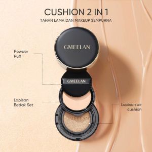 PROMO GMEELAN Black Truffle Zinc PCA Antioksidan Air Cushion 7g+10g Meratakan Warna KulitFoundation Long-lasting